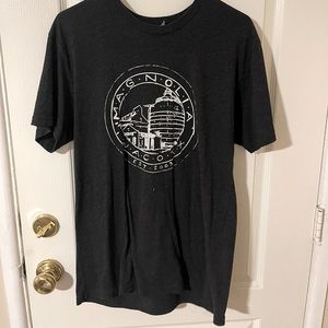 Gray Magnolia Tee Large